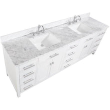 Load image into Gallery viewer, Design Element V01-84-WT Valentino 84&quot; Double Sink Vanity in White