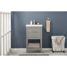 Load image into Gallery viewer, Design Element S02-20-GY Cara 20&quot; Single Sink Vanity In Gray