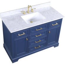 Load image into Gallery viewer, Design Element Milano 48&quot; Single Sink Vanity in Blue ML-48-BLU