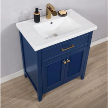 Load image into Gallery viewer, Design Element S09-30-BLU Cameron 30&quot; Single Sink Vanity in Blue