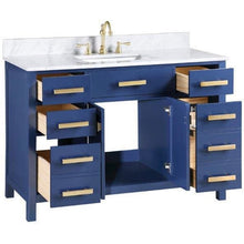 Load image into Gallery viewer, Design Element V01-48-BLU Valentino 48&quot; Single Sink Vanity in Blue