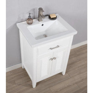 Design Element S09-24-WT Cameron 24" Single Sink Vanity In White