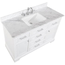 Load image into Gallery viewer, Design Element Milano 54&quot; Single Sink Vanity in White ML-54-WT