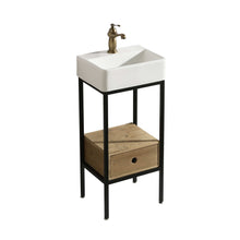 Load image into Gallery viewer, Design Element DEC4008 Cassidy 16&quot; Single Sink Vanity in Natural