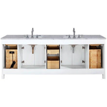 Load image into Gallery viewer, Design Element V01-84-WT Valentino 84&quot; Double Sink Vanity in White