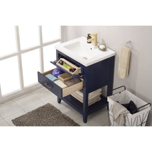 Load image into Gallery viewer, Design Element S02-24-BLU Cara 24&quot; Single Sink Vanity In Blue