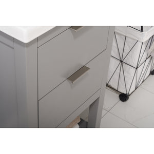 Design Element S04-20-GY Klein 20" Single Sink Vanity In Gray