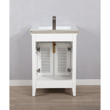 Load image into Gallery viewer, Design Element S09-24-WT Cameron 24&quot; Single Sink Vanity In White