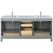 Load image into Gallery viewer, Design Element V01-72-GY Valentino 72&quot; Double Sink Vanity in Gray