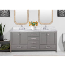 Load image into Gallery viewer, Design Element V01-72-GY Valentino 72&quot; Double Sink Vanity in Gray