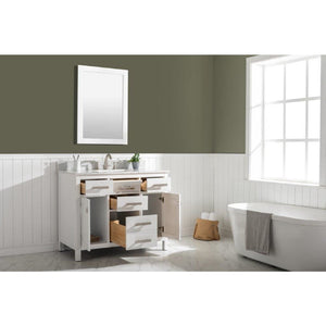Design Element V01-42-WT Valentino 42" Single Vanity in White