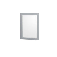 Load image into Gallery viewer, Wyndham Collection WCS141480DGYC2UNSM24 Sheffield 80 Inch Double Bathroom Vanity in Gray, Carrara Cultured Marble Countertop, Undermount Square Sinks, 24 Inch Mirrors