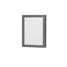 Load image into Gallery viewer, Wyndham Collection WCS141472DKGCMUNSMED Sheffield 72 Inch Double Bathroom Vanity in Dark Gray, White Carrara Marble Countertop, Undermount Square Sinks, and Medicine Cabinets