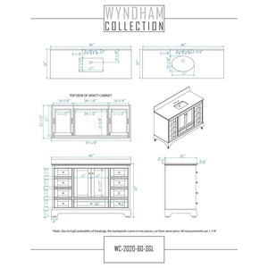 Wyndham Collection WCS202060SWGCMUNSM58 Deborah 60 Inch Single Bathroom Vanity in White, White Carrara Marble Countertop, Undermount Square Sink, Brushed Gold Trim, 58 Inch Mirror