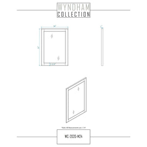 Wyndham Collection WCS202060DWGCMUNOM24 Deborah 60 Inch Double Bathroom Vanity in White, White Carrara Marble Countertop, Undermount Oval Sinks, Brushed Gold Trim, 24 Inch Mirrors