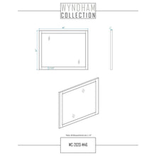 Load image into Gallery viewer, Wyndham Collection WCS202048SWGWCUNSM46 Deborah 48 Inch Single Bathroom Vanity in White, White Cultured Marble Countertop, Undermount Square Sink, Brushed Gold Trim, 46 Inch Mirror