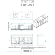 Load image into Gallery viewer, Wyndham Collection WCV232372DWHWCUNSMXX Avery 72 Inch Double Bathroom Vanity in White, White Cultured Marble Countertop, Undermount Square Sinks, No Mirror