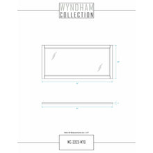 Load image into Gallery viewer, Wyndham Collection WCV232380DWGWCUNSM70 Avery 80 Inch Double Bathroom Vanity in White, White Cultured Marble Countertop, Undermount Square Sinks, 70 Inch Mirror, Brushed Gold Trim