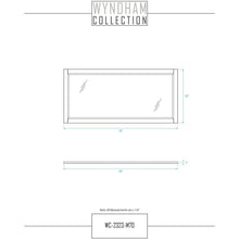 Load image into Gallery viewer, Wyndham Collection WCV232380DBLCMUNSM70 Avery 80 Inch Double Bathroom Vanity in Dark Blue, White Carrara Marble Countertop, Undermount Square Sinks, and 70 Inch Mirror