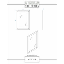 Load image into Gallery viewer, Wyndham Collection WCV252560DWGWCUNSM24 Daria 60 Inch Double Bathroom Vanity in White, White Cultured Marble Countertop, Undermount Square Sinks, 24 Inch Mirrors, Brushed Gold Trim