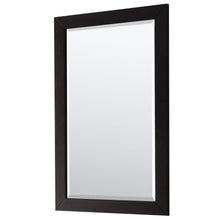 Load image into Gallery viewer, Wyndham Collection WCV252580DDEC2UNSM24 Daria 80 Inch Double Bathroom Vanity in Dark Espresso, Light-Vein Carrara Cultured Marble Countertop, Undermount Square Sinks, 24 Inch Mirrors