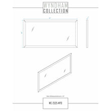 Load image into Gallery viewer, Wyndham Collection WCV252572DWGC2UNSM70 Daria 72 Inch Double Bathroom Vanity in White, Light-Vein Carrara Cultured Marble Countertop, Undermount Square Sinks, 70 Inch Mirror, Brushed Gold Trim