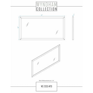 Wyndham Collection WCV252580DWGC2UNSM70 Daria 80 Inch Double Bathroom Vanity in White, Light-Vein Carrara Cultured Marble Countertop, Undermount Square Sinks, 70 Inch Mirror, Brushed Gold Trim