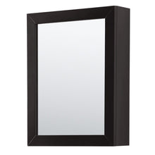 Load image into Gallery viewer, Wyndham Collection WCV252580DDEWCUNSMED Daria 80 Inch Double Bathroom Vanity in Dark Espresso, White Cultured Marble Countertop, Undermount Square Sinks, Medicine Cabinets