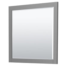 Load image into Gallery viewer, Wyndham Collection WCF292936SKGCXSXXM34 Miranda 36 Inch Single Bathroom Vanity in Dark Gray, No Countertop, No Sink, Brushed Nickel Trim, 34 Inch Mirror