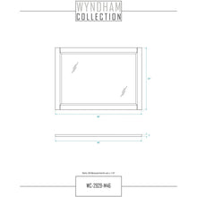 Load image into Gallery viewer, Wyndham Collection WCF292948SWGCXSXXM46 Miranda 48 Inch Single Bathroom Vanity in White, No Countertop, No Sink, Brushed Gold Trim, 46 Inch Mirror