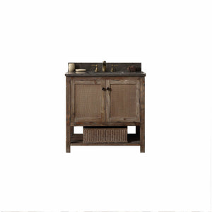 Legion Furniture WH5136-BR 36" SOLID WOOD SINK VANITY WITH MOON STONE TOP-NO FAUCET