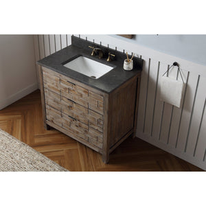 Legion Furniture WH8636 36" WOOD SINK VANITY MATCH WITH MARBLE TOP -NO FAUCET