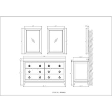 Load image into Gallery viewer, Legion Furniture WH8860 60&quot; WOOD SINK VANITY MATCH WITH MARBLE TOP -NO FAUCET