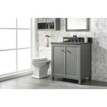 Load image into Gallery viewer, Legion Furniture WLF2130-PG 30&quot; PEWTER GREEN FINISH SINK VANITY CABINET WITH BLUE LIME STONE TOP