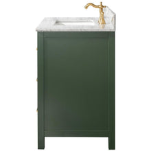 Load image into Gallery viewer, Legion Furniture WLF2136-VG 36&quot; VOGUE GREEN FINISH SINK VANITY CABINET WITH CARRARA WHITE TOP