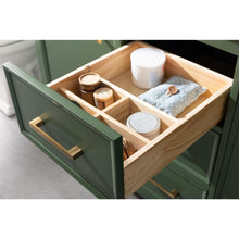 Load image into Gallery viewer, Legion Furniture WLF2154-VG 54&quot; VOGUE GREEN FINISH DOUBLE SINK VANITY CABINET WITH CARRARA WHITE TOP