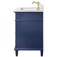 Load image into Gallery viewer, Legion Furniture WLF2236-B 36&quot; BLUE FINISH SINK VANITY CABINET WITH CARRARA WHITE TOP