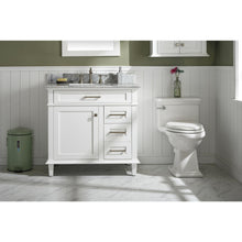 Load image into Gallery viewer, Legion Furniture WLF2236-W 36&quot; WHITE FINISH SINK VANITY CABINET WITH CARRARA WHITE TOP