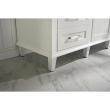 Load image into Gallery viewer, Legion Furniture WLF2260S-W 60&quot; WHITE FINISH SINGLE SINK VANITY CABINET WITH CARRARA WHITE TOP