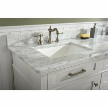 Load image into Gallery viewer, Legion Furniture WLF2272-W 72&quot; WHITE DOUBLE SINGLE SINK VANITY CABINET WITH CARRARA WHITE TOP