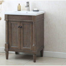 Load image into Gallery viewer, Legion Furniture WLF7021-24 24&quot; WEATHERED GRAY SINK VANITY, NO FAUCET