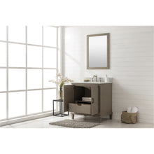 Load image into Gallery viewer, Legion Furniture WLF7040-30-AGO-CW 30&quot; ANTIQUE GRAY OAK VANITY WITH CARRARA WHITE TOP