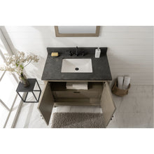 Load image into Gallery viewer, Legion Furniture WLF7040-36-AGO-BS 36&quot; ANTIQUE GRAY OAK VANITY WITH BLUE LIMESTONE TOP