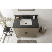 Load image into Gallery viewer, Legion Furniture WLF7040-36-AGO-BS 36&quot; ANTIQUE GRAY OAK VANITY WITH BLUE LIMESTONE TOP