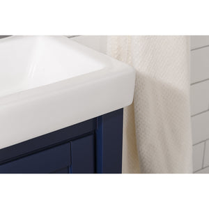 Legion Furniture WLF9018-B 18" BLUE SINK VANITY