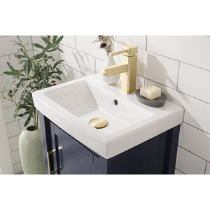 Legion Furniture WLF9018-B 18" BLUE SINK VANITY