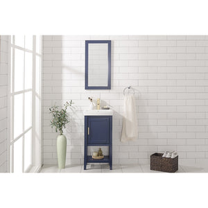 Legion Furniture WLF9018-B 18" BLUE SINK VANITY