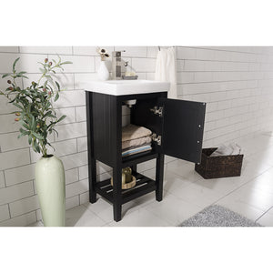 Legion Furniture WLF9018-E 18" ESPRESSO SINK VANITY