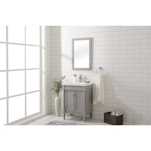 Legion Furniture WLF9224-G 24" GRAY SINK VANITY