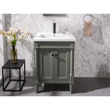 Load image into Gallery viewer, Legion Furniture WLF9224-PG 24&quot; PEWTER GREEN SINK VANITY